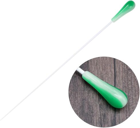 عصا أوركسترا من الراتنج الملون لموصل الموسيقى، عصا أداء خفيفة الوزن مقاس 12 بوصة، مقبض صلب للحفلات الموسيقية والسمفونيات in Kuwait