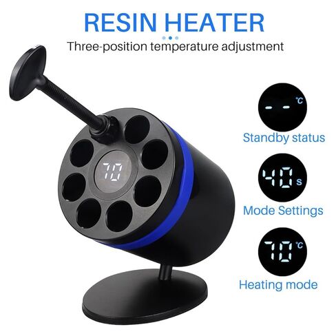 24W Composite Resin Heater with LCD Display with Silicone Cover for Dental Lab Power Source Electricity Material Warmer in Kuwait