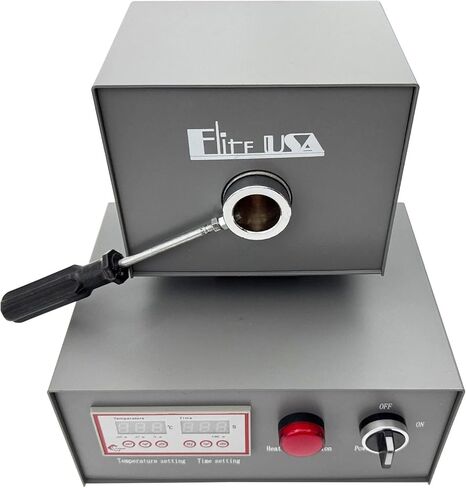 فرن ذوبان حقن أسنان مرن بقدرة 350 وات - فرن تسخين صناعي محمول لمختبرات الأسنان، تنعيم مدمج وسريع الراتنج in Kuwait