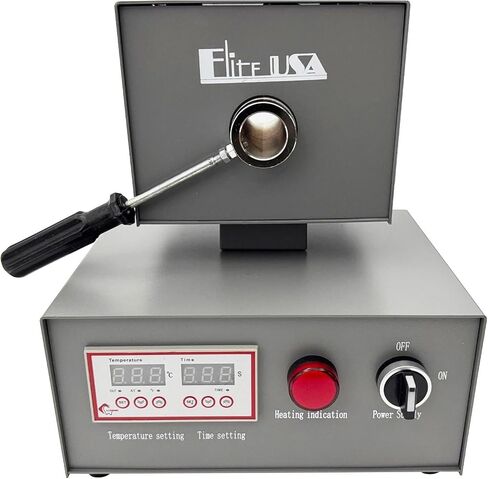 فرن ذوبان حقن أسنان مرن بقدرة 350 وات - فرن تسخين صناعي محمول لمختبرات الأسنان، تنعيم مدمج وسريع الراتنج in Kuwait