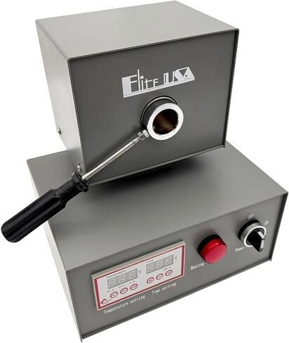 فرن ذوبان حقن أسنان مرن بقدرة 350 وات - فرن تسخين صناعي محمول لمختبرات الأسنان، تنعيم مدمج وسريع الراتنج in Kuwait