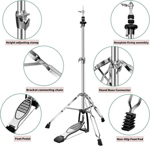 Professional Hi-Hat Stand for Drum Set in Kuwait