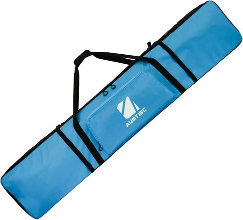 AUMTISC Snowboard Bag for Air Travel, Padded Snow Board Ski Bags with Ski Pole Gear Storage Pocket, Waterproof Snowboarding Bags with Shoulder Strap, Available Length in 156cm 166cm in Kuwait