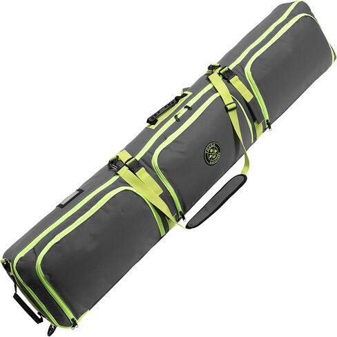 حقيبة التزلج على الجليد من Tough Outfitters للسفر الجوي - حقيبة سفر مبطنة شديدة التحمل على الجليد - حقائب ألواح الثلج المقاومة للطقس in Saudi Arabia