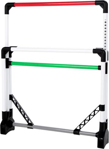 مجموعة ألعاب رمي السلم الرياضي من إم دي، بولي كلوريد الفينيل قابل للطي وقابل للحمل مع قاعدة مرجحة، سجل مدمج، هدفين، 6 بولس، حقيبة حمل، مثالية للتجمعات الداخلية والخارجية in Kuwait