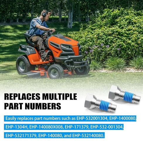 596218701 532140080 Rear Wheel Hub Bolt 7/16-14 X 1-3/8, for Husqvarna Electrolux Lawn Mowers and Lawn Tractors in Kuwait