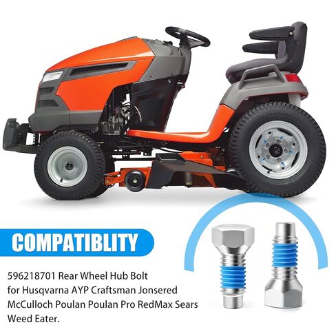 596218701 532140080 Rear Wheel Hub Bolt 7/16-14 X 1-3/8, for Husqvarna Electrolux Lawn Mowers and Lawn Tractors in Kuwait