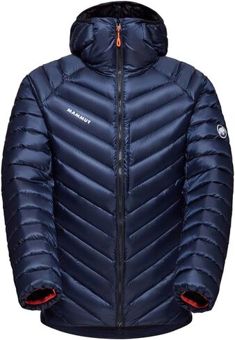 Mammut, Broad Peak in Hooded Jacket - Men's, Marine/Black, L in Saudi Arabia