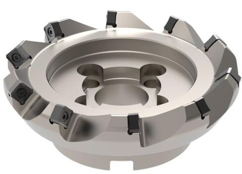 AFM45-05000-Z10-A1500R-SN12-C 5.00 بوصة ضياء. قاطعة الطحن، 45 درجة رصاص. 10 أسنان مع 8 حواف قطع in Saudi Arabia