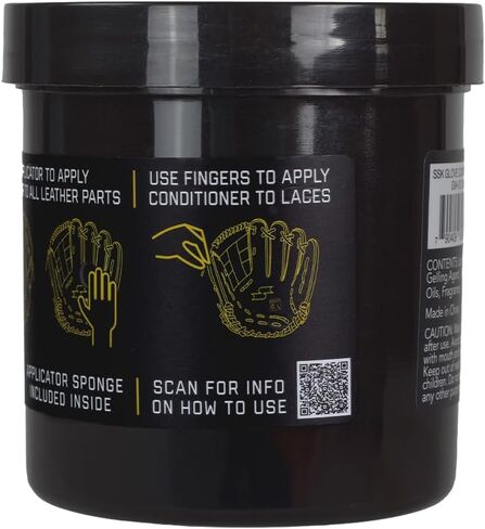 SSK Glove Conditioner with Applicator-Baseball & Softball Glove Maintenance-Hydrates & Protects Leather GC100 in Saudi Arabia