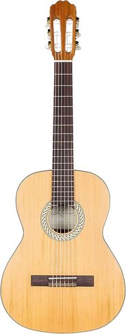 Kremona Soloist S58C OP 3/4 Size Beginner Classical Guitar – Solid Cedar Top – Handmade in Europe – Nylon Strings – Padded Gig Bag Included in Kuwait