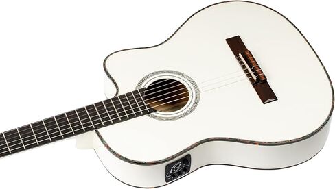 Family Series Pro Solid Top Thinline Acoustic-Electric Nylon Classical Guitar w/Bag in Saudi Arabia