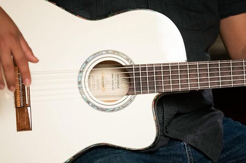 Family Series Pro Solid Top Thinline Acoustic-Electric Nylon Classical Guitar w/Bag in Saudi Arabia