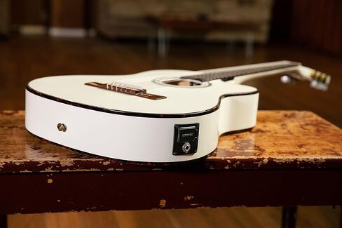 Family Series Pro Solid Top Thinline Acoustic-Electric Nylon Classical Guitar w/Bag in Saudi Arabia