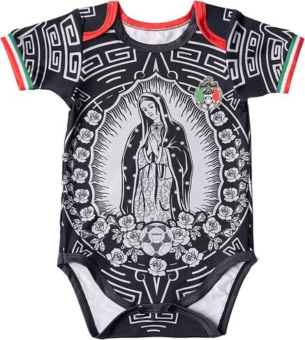 Mexico Soccer Baby Onesie Infant Jersey Bodysuit Toddler Mexico Soccer Jersey Outfit Funny Mexican Baby Clothes Gift in Saudi Arabia