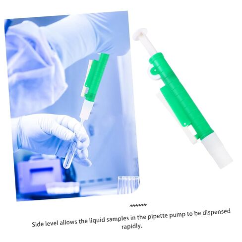 Veemoon 2pcs Pipette Pump for Laboratory Use Precision Tool Thumb Wheel Design Compatible Pipettes Acid Resistant in Saudi Arabia