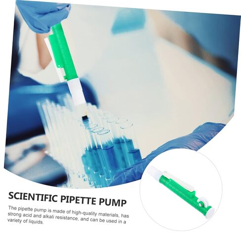 Plastic and Glass Pipette Pump for 10ml Laboratory Liquid Transfer Tool Easy to Use and Clean for Scientific Research and Experiments in Saudi Arabia