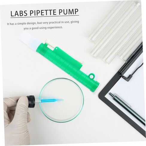 Plastic and Glass Pipette Pump for 10ml Laboratory Liquid Transfer Tool Easy to Use and Clean for Scientific Research and Experiments in Saudi Arabia