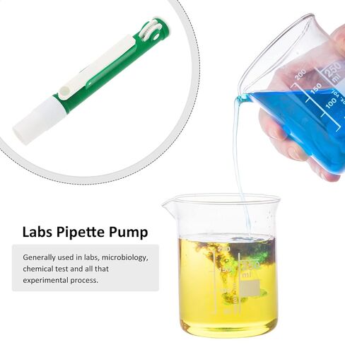 GANAZONO Manual Scientific Pipette Pump Lab Tool for Liquid Transfer Suction Pump in Saudi Arabia