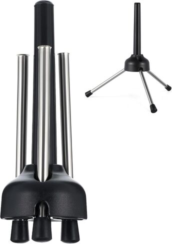 BESPORTBLE Clarinet Stand Flute Holder Easy to Carry Compact Foldable Tripod for Wind Instruments in Saudi Arabia
