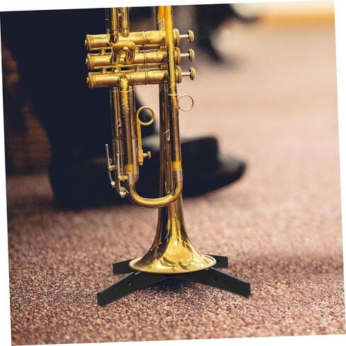 Portable B Flat Trumpet Stand Detachable Brass Instrument Holder Adjustable Music Stand for Trumpet and Oboe Lightweight Wind Instrument Rack in Saudi Arabia