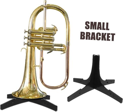 Portable B Flat Trumpet Stand Detachable Brass Instrument Holder Adjustable Music Stand for Trumpet and Oboe Lightweight Wind Instrument Rack in Saudi Arabia
