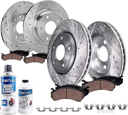 Detroit Axle - Rear Brake Drums for 2012-2019 Nissan Versa 2012-2017 March 2015-2017 Micra Brake Drums Set Replacement in Kuwait