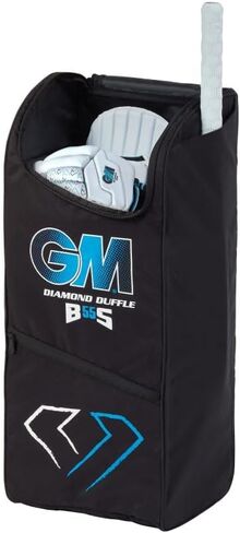 Gunn & Moore GM Cricket Duffle Duffel Bag | Tough 600 Denier Polyester | Small, Medium, Large or Extra Large | Blue, Blue & Red, Black & Blue or Black, Cyan & Fluro in Saudi Arabia