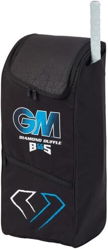 Gunn & Moore GM Cricket Duffle Duffel Bag | Tough 600 Denier Polyester | Small, Medium, Large or Extra Large | Blue, Blue & Red, Black & Blue or Black, Cyan & Fluro in Saudi Arabia