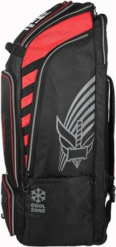 Hammer Berserker 2.0 Duffle Wheelie Cricket Kit Bag | 206L Capacity | Dual Bat Pockets | Shoe & Helmet Compartment | Heavy-Duty 2100D Polyester in Kuwait