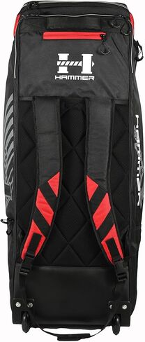 Hammer Berserker 2.0 Duffle Wheelie Cricket Kit Bag | 206L Capacity | Dual Bat Pockets | Shoe & Helmet Compartment | Heavy-Duty 2100D Polyester in Kuwait