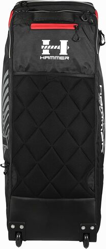 Hammer Berserker 2.0 Duffle Wheelie Cricket Kit Bag | 206L Capacity | Dual Bat Pockets | Shoe & Helmet Compartment | Heavy-Duty 2100D Polyester in Kuwait