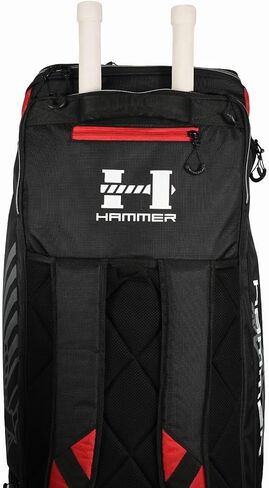 Hammer Berserker 2.0 Duffle Wheelie Cricket Kit Bag | 206L Capacity | Dual Bat Pockets | Shoe & Helmet Compartment | Heavy-Duty 2100D Polyester in Kuwait