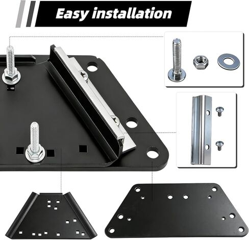 مجموعة أدوات تجميع منضدة العمل، مجموعة ألواح مقاعد البدلاء لتحل محل 90251، أسود - جزء بديل من الفولاذ المتين لمناشير المقاعد وأدوات ورشة العمل in Kuwait