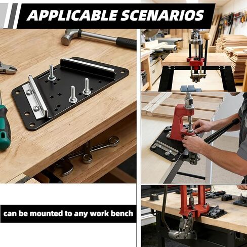 مجموعة أدوات تجميع منضدة العمل، مجموعة ألواح مقاعد البدلاء لتحل محل 90251، أسود - جزء بديل من الفولاذ المتين لمناشير المقاعد وأدوات ورشة العمل in Kuwait