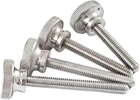 304 Stainless Steel High Head Knurled Hand Twisted Screw/Hand Twisted Step Bolt M2M3M4M5M6M8M10(1pcs M10x70) in Saudi Arabia