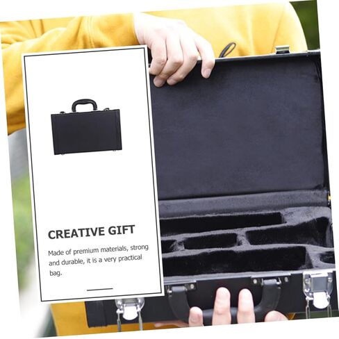 ERINGOGO Portable Clarinet Storage Box Hard Protective Case for Clarinet Carrying Handle Black Musical Instrument Storage Bag in Saudi Arabia