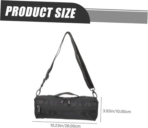 Generic Piccolo Pouch Soft Plush Wind Instrument Bag Lightweight Portable Carrying Case with Material for Piccolo Storage and Protection in Saudi Arabia