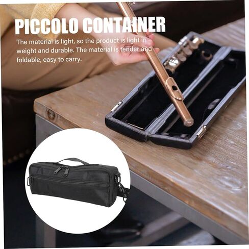 Generic Piccolo Pouch Soft Plush Wind Instrument Bag Lightweight Portable Carrying Case with Material for Piccolo Storage and Protection in Saudi Arabia