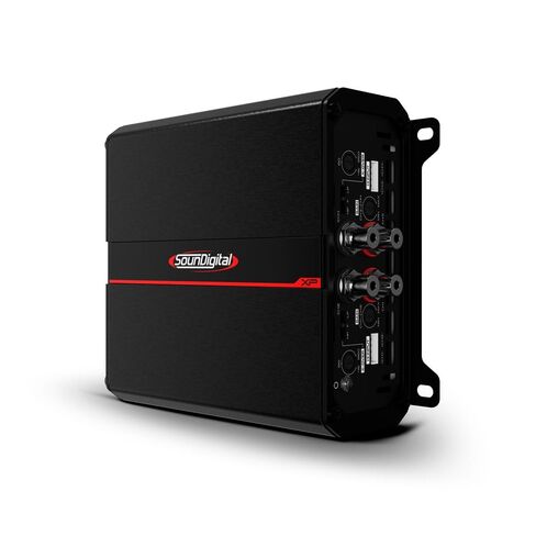 SounDigital USA XP 1200.4 4 Ohm 4-Channel Car Amplifier, 1200W Max Power, Newest Model (Renewed) in Saudi Arabia