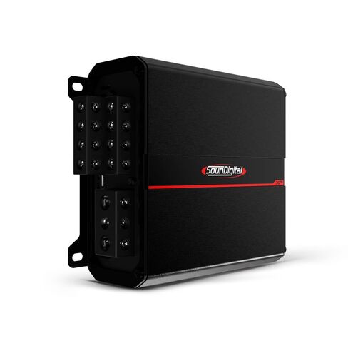 SounDigital USA XP 1200.4 4 Ohm 4-Channel Car Amplifier, 1200W Max Power, Newest Model (Renewed) in Saudi Arabia