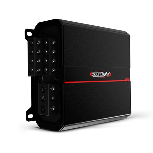 مكبر صوت للسيارة SoundDigital USA XP 2400.4 4 أوم ذو 4 قنوات، طاقة قصوى 2400 وات، أحدث طراز (متجدد) in Saudi Arabia
