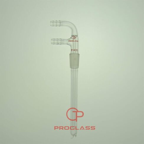 Condenser Cold Finger Drip Tip Joint,14/20 Length Below Joint 100mm in Kuwait