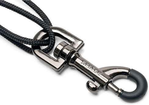 Protec Neck Strap for Saxophone 24" Less Stress Leatherette with Adjustable Comfort Bar and Metal Swivel Snap, Black, Model VC305M in Saudi Arabia