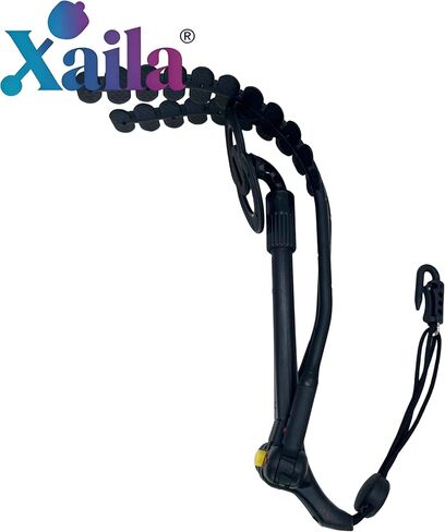 حزام كتف مزدوج من Xaila Saxophone مزود بخطاف دوار 360 درجة وخطاف معدني - حزام رقبة قابل للتعديل لتخفيف الوزن من أجل Alto/Tenor Sax in Kuwait