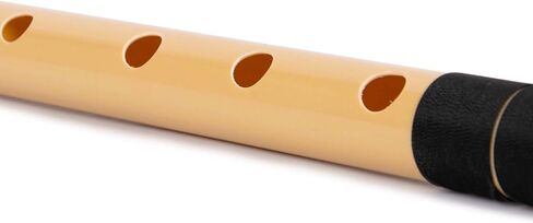 راضي المزامير | جي شارب قاعدة بانسوري لليد اليمنى | مزمار PVC متين وقابل للغسل ومقاوم للتشقق | أسود وبرتقالي | يشمل دروس الناي الهندية والإنجليزية عبر الإنترنت in Kuwait