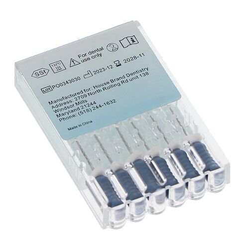 400507 HSB Endodontic Reamers 21mm #30 Stainless Steel 6/Pk in Saudi Arabia