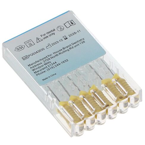 400517 HSB Endodontic Reamers 25mm #20 Stainless Steel 6/Pk in Saudi Arabia