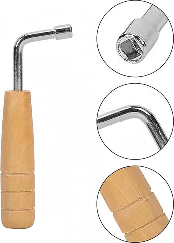 4mm caliber Professional Lyre Harp Piano Tuning Wrench Adjustment Music Instrument Tuning Wrench in Kuwait