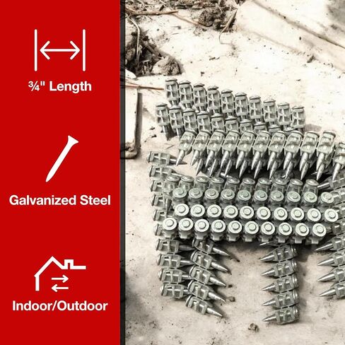 BX4 ½″’ Steel Nails for Hilti BX4-1,000 X-S 14 B4 MX Steel Nails in Saudi Arabia